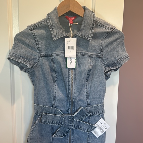 NWT GUESS Denim dress - Picture 2 of 3